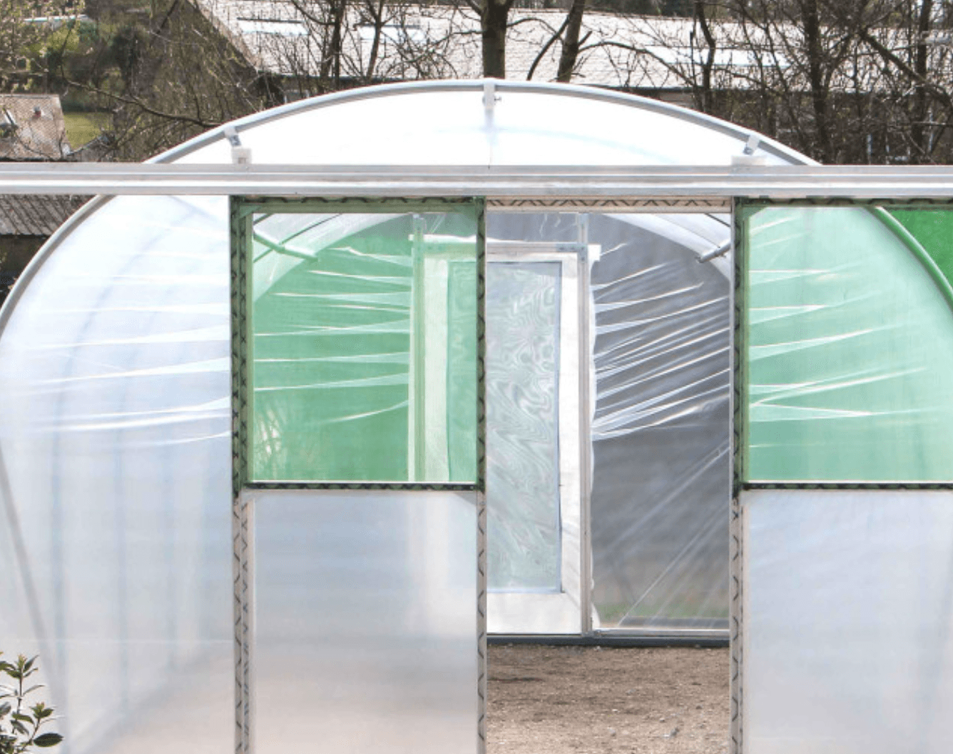 Hobby Double Sliding Aluminium Door Kit