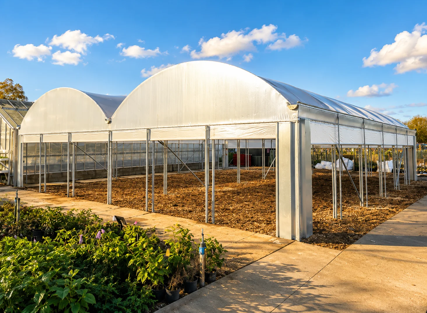 Holmstead Multi Span Polytunnel